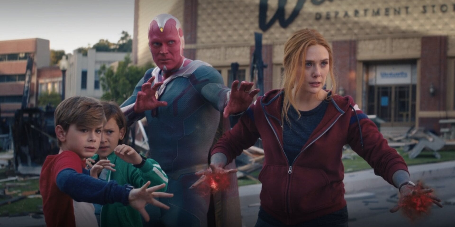 Just a witch and her emotional support cognitive family crafted out of years of anguish and volatile magicks.