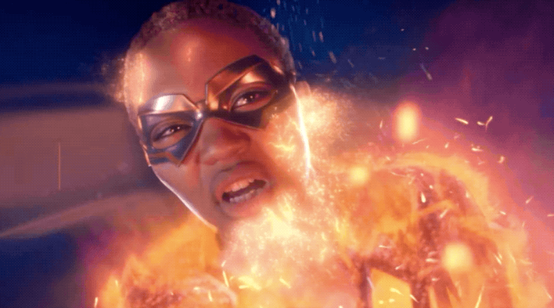 Jen exploding in the ionosphere.