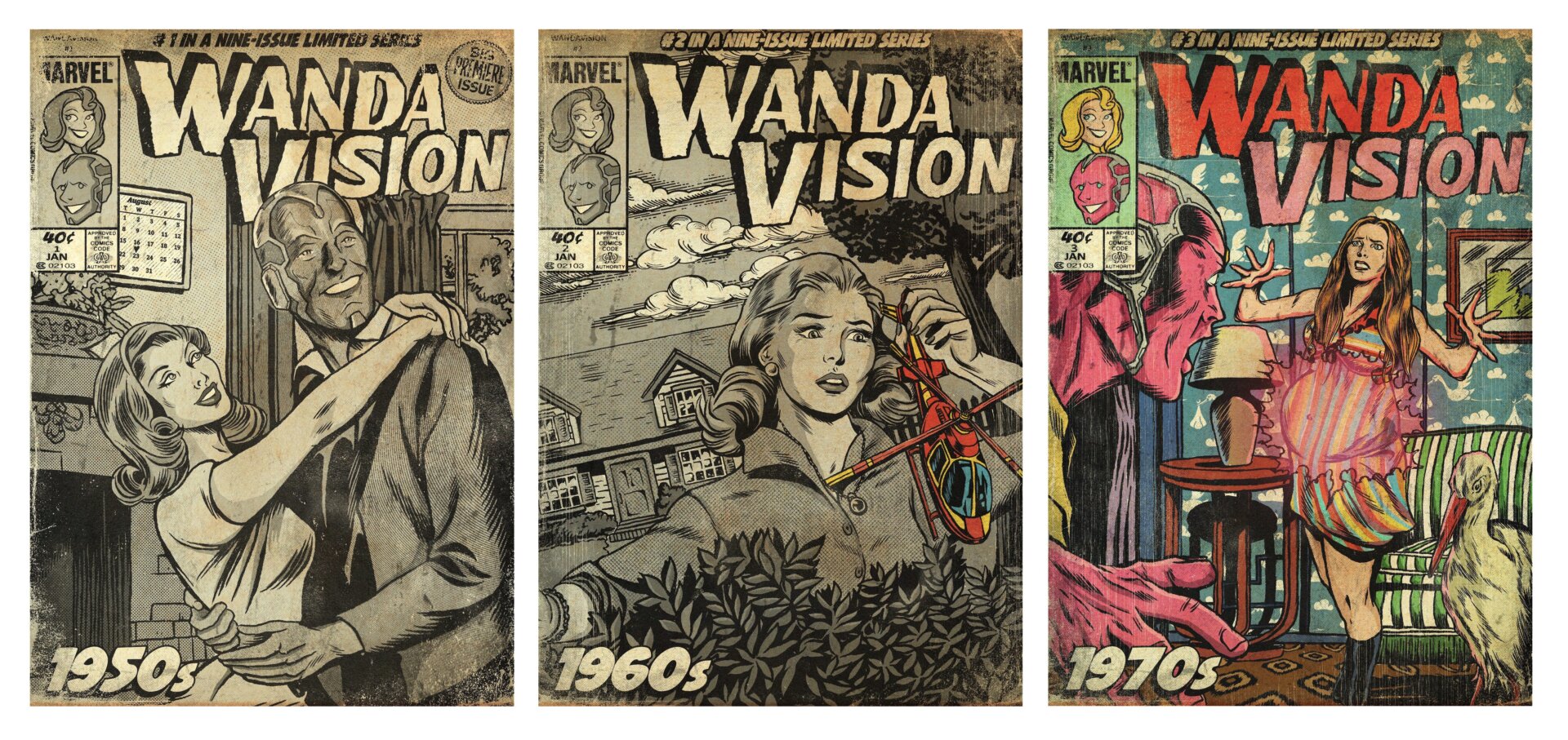 Vadim Dvoeglazov’s takes on WandaVision’s first three episode.