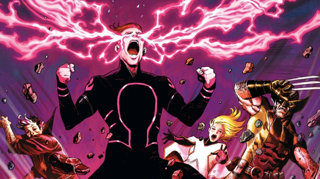 Quentin Quire showing off his new threads.