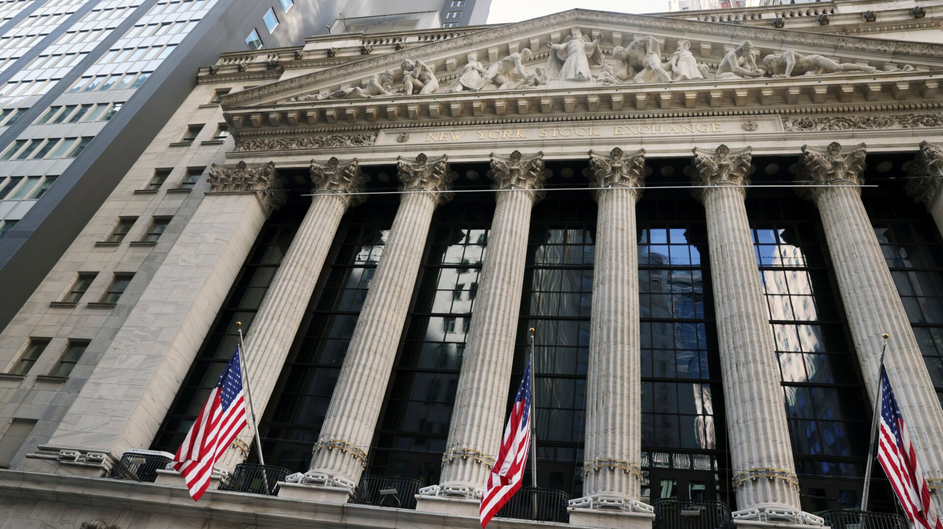 The New York Stock Exchange on March 9, 2021.