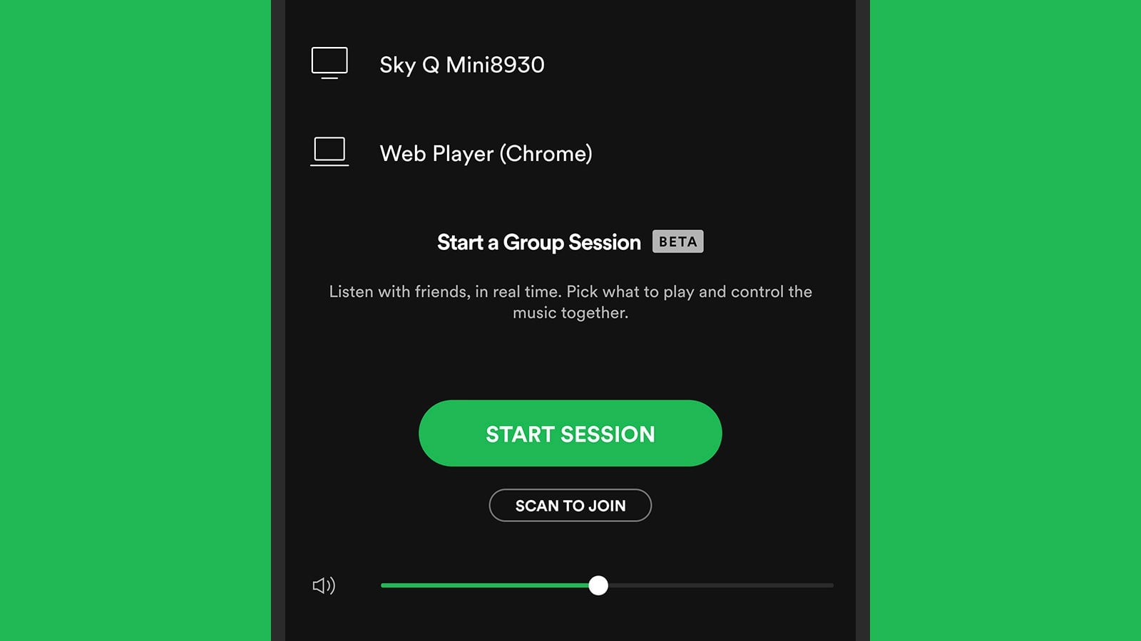 Screenshot: Spotify