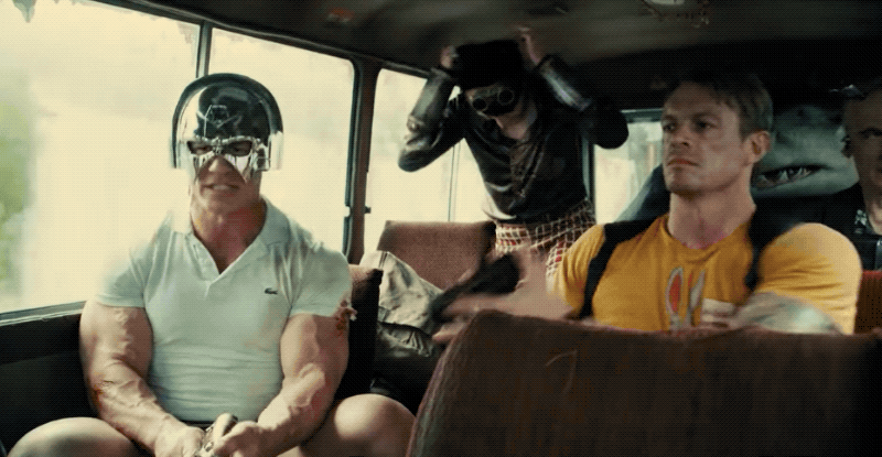 The Squad gearing up to go get Harley.