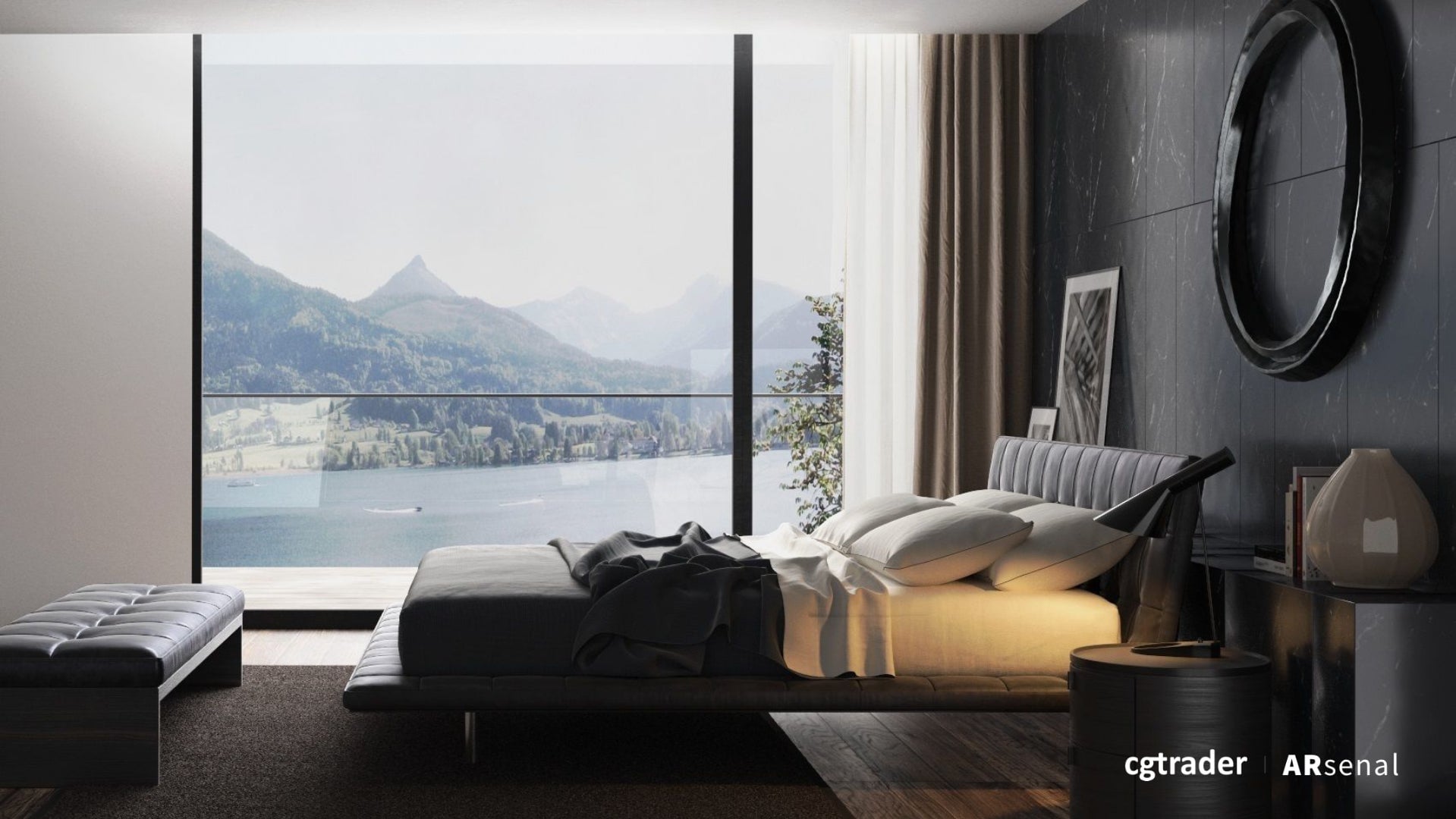 A computer-generated image from CGTrader.