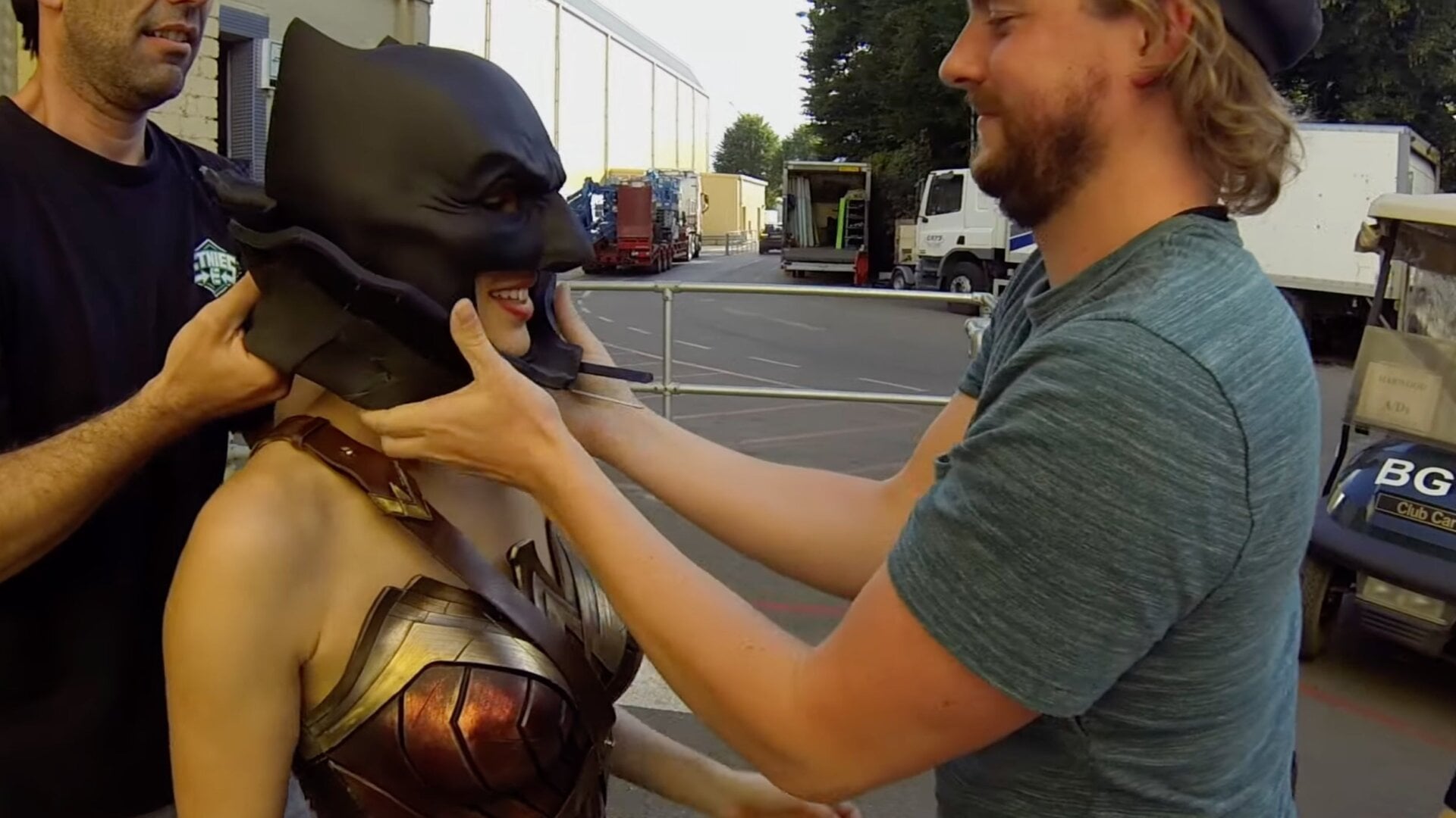 Gal Gadot as...Batman.