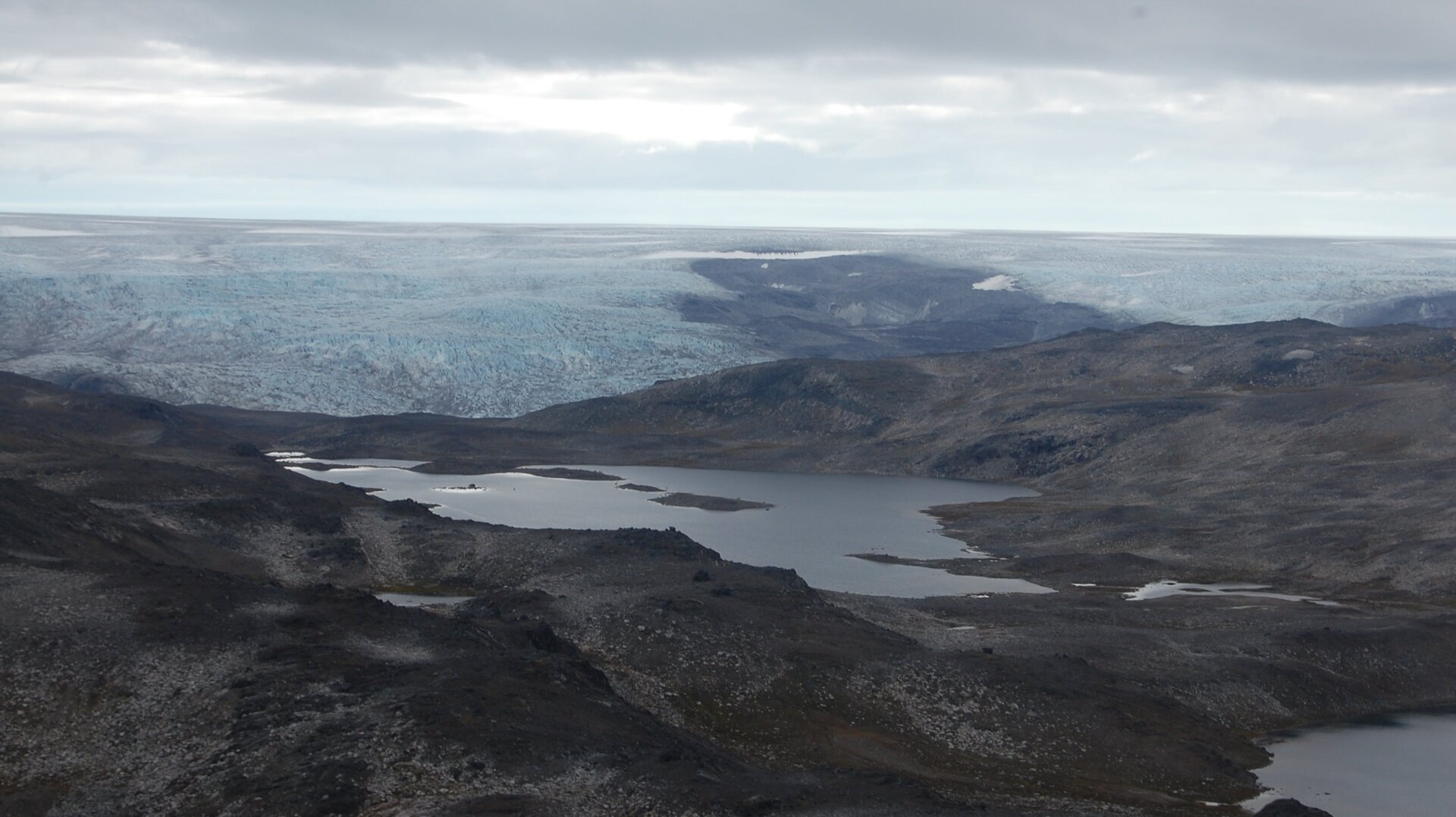 The ancient Isua rock in Greenland.