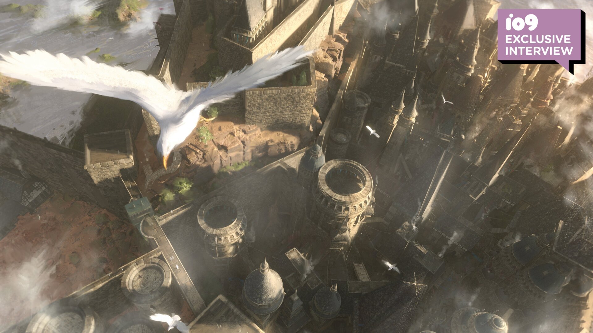 Is it a bird? Is it a druid shapeshifted into a bird? No, it’s...Candlekeep!