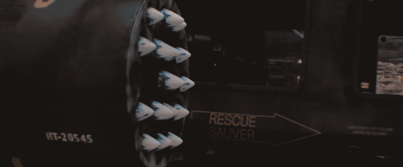 Sam dodging missiles.