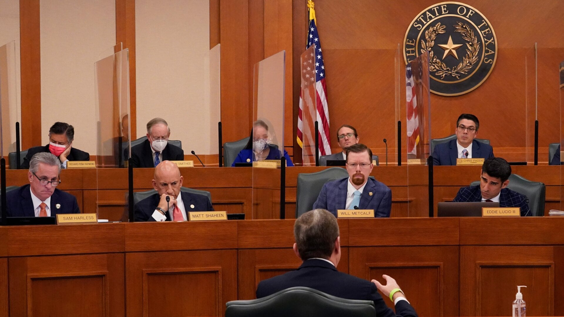 The CEO of an energy company testifies as the Committees on State Affairs and Energy Resources holds a joint public hearing to consider the factors that led to statewide electrical blackouts.