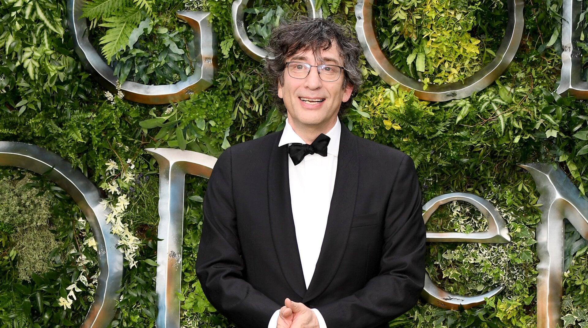 Look at him; he’s so happy to be Neil Gaiman.