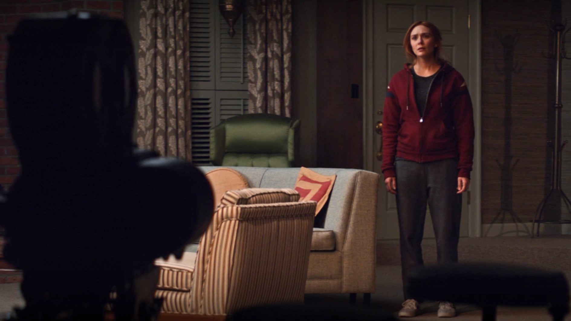 Wanda’s trauma, filmed before a live studio audience.