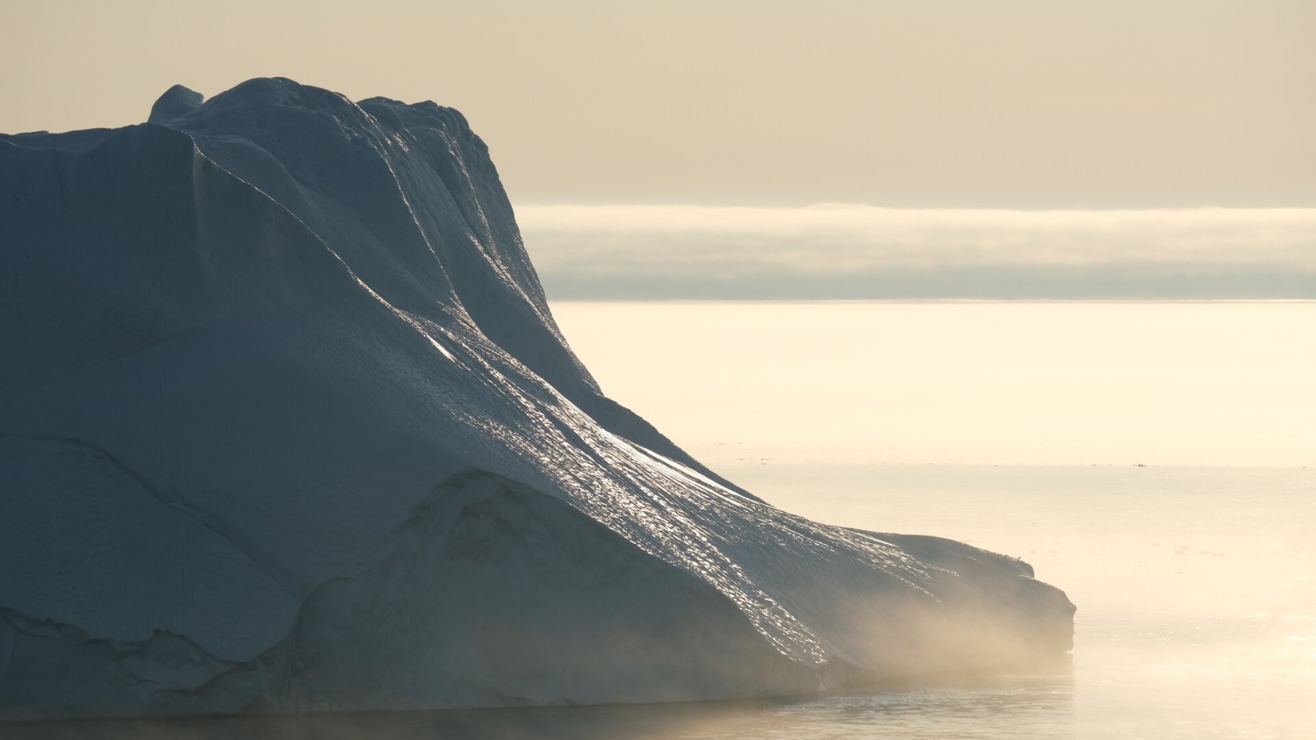 An iceberg in western Greenland.