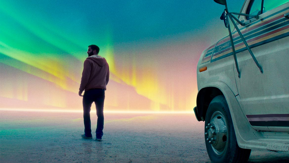 Shadow Moon gazing at something no ordinary human could ever see.