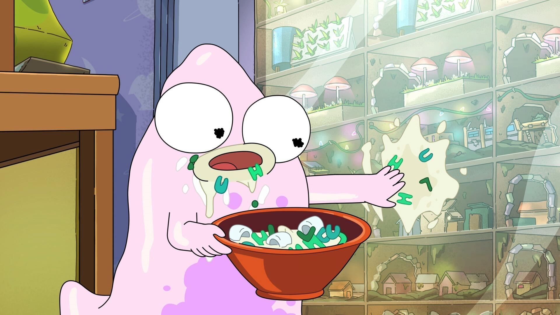 The Pupa and the Wall.