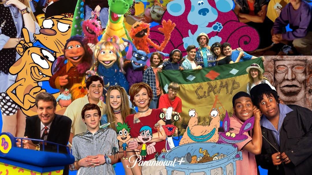 A Nick collage posted by Paramount+.