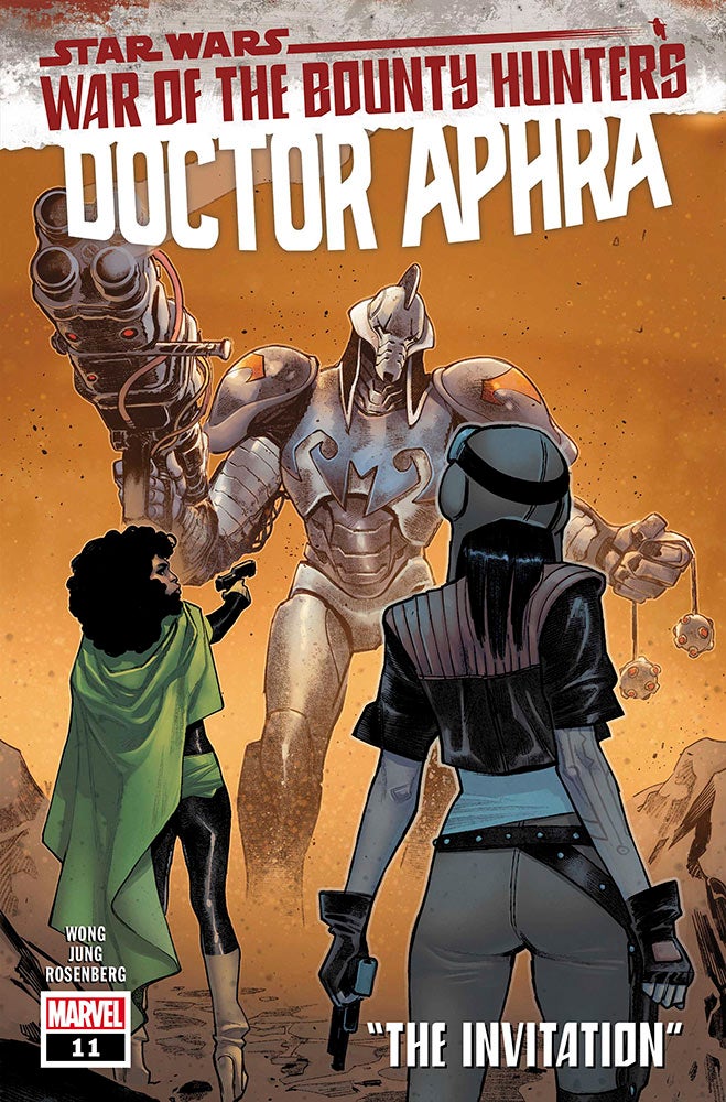 Cover of Doctor Aphra #11, with art by Sara Pichelli.
