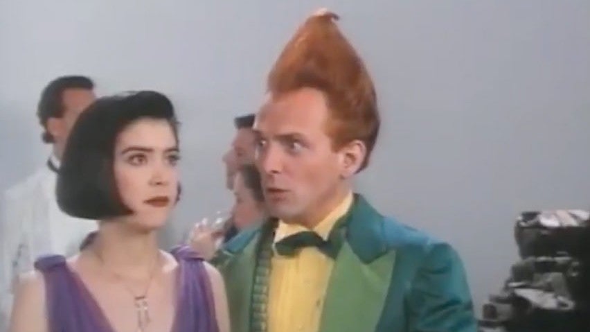 Elizabeth and Fred at a formal event.