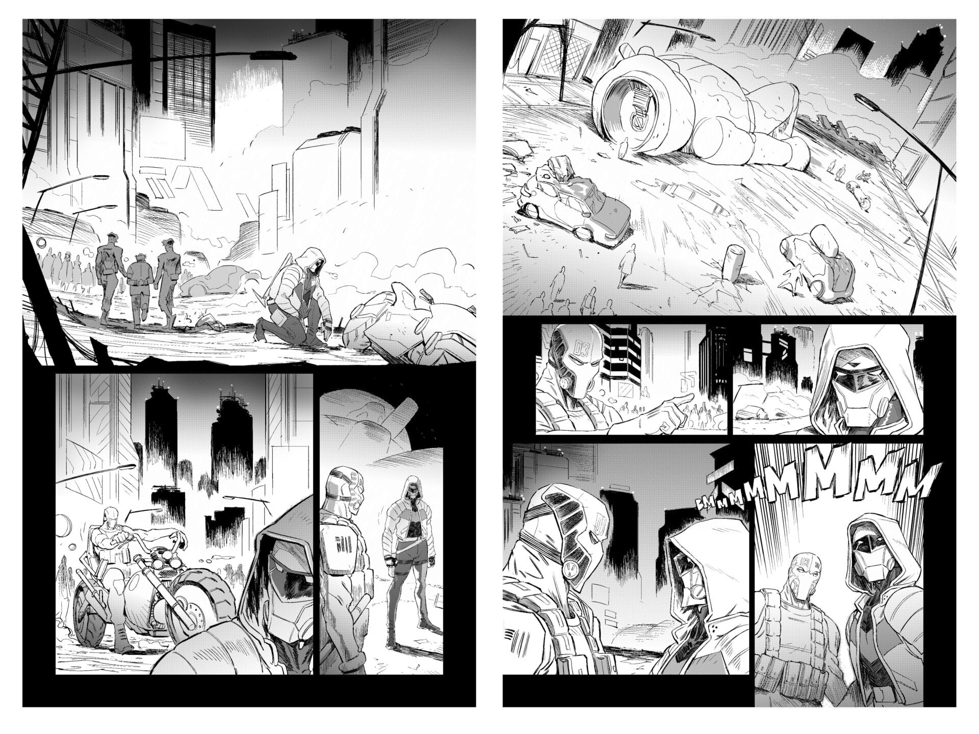 Pages from Future State: Gotham.