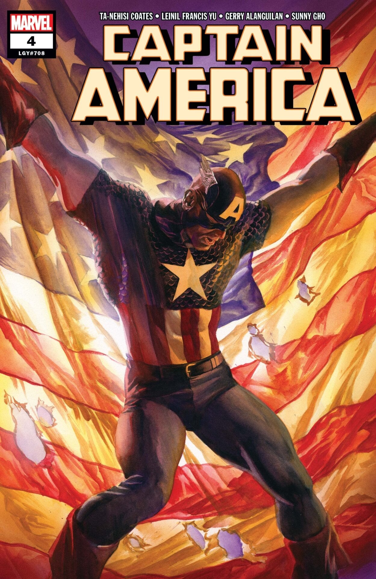 The cover of Captain America #4