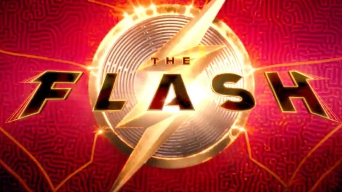 The logo for The Flash movie.
