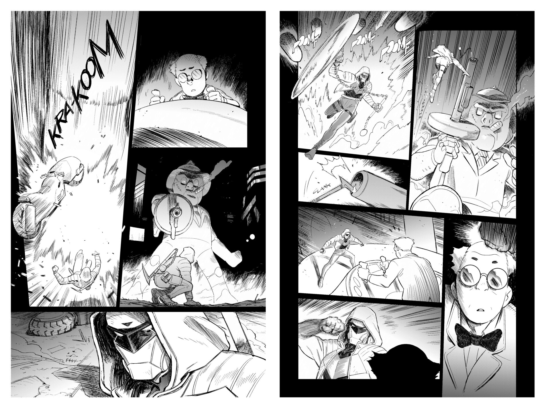 Pages from Future State: Gotham.