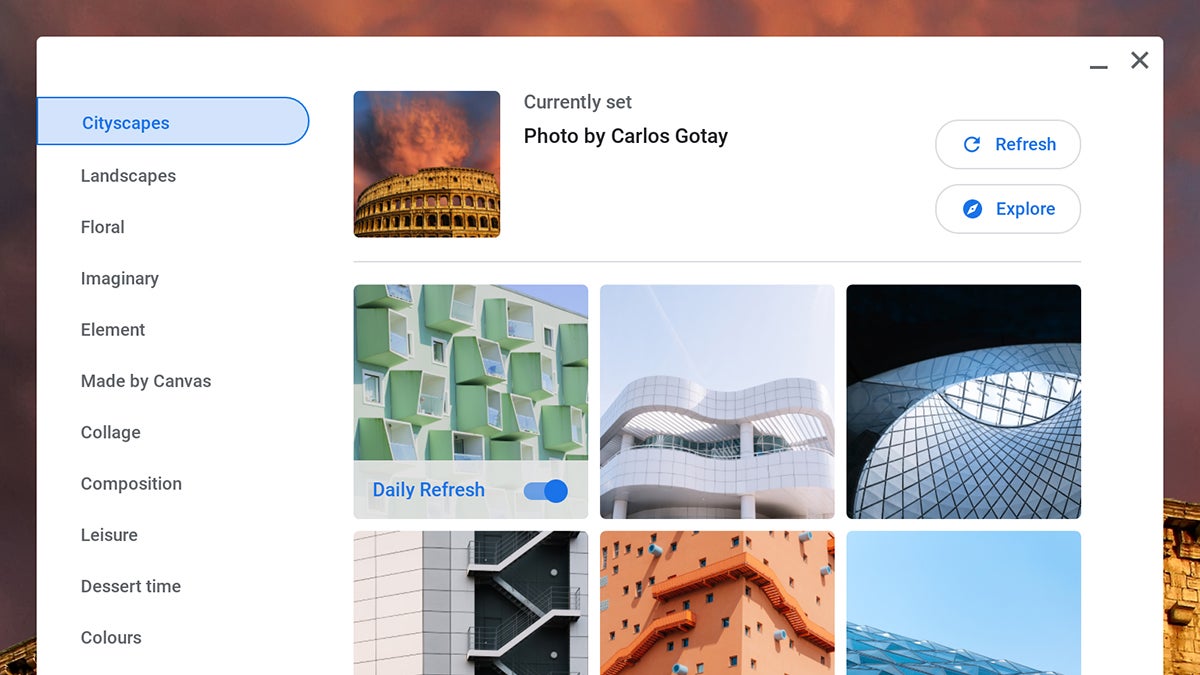 If you can’t choose a wallpaper, get Chrome OS to choose for you.
