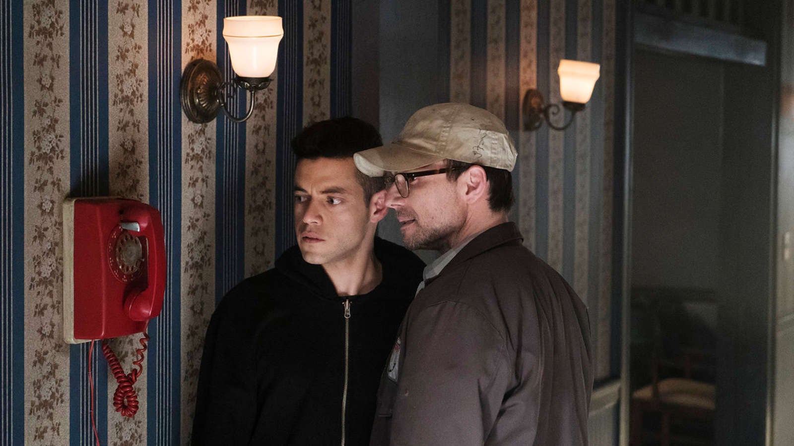 Family portrait with telephone.