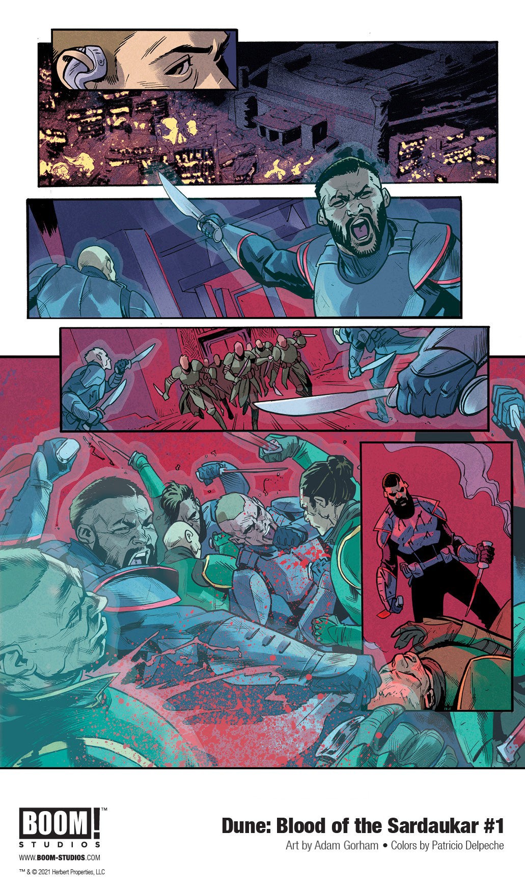 Image: Adam Gorham and Patricio Delpeche/Boom Studios