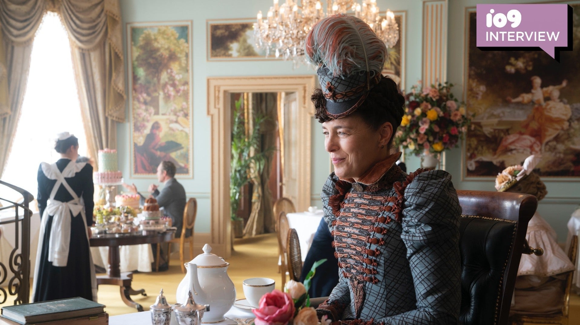 Olivia Williams as Lavinia Bidlow.