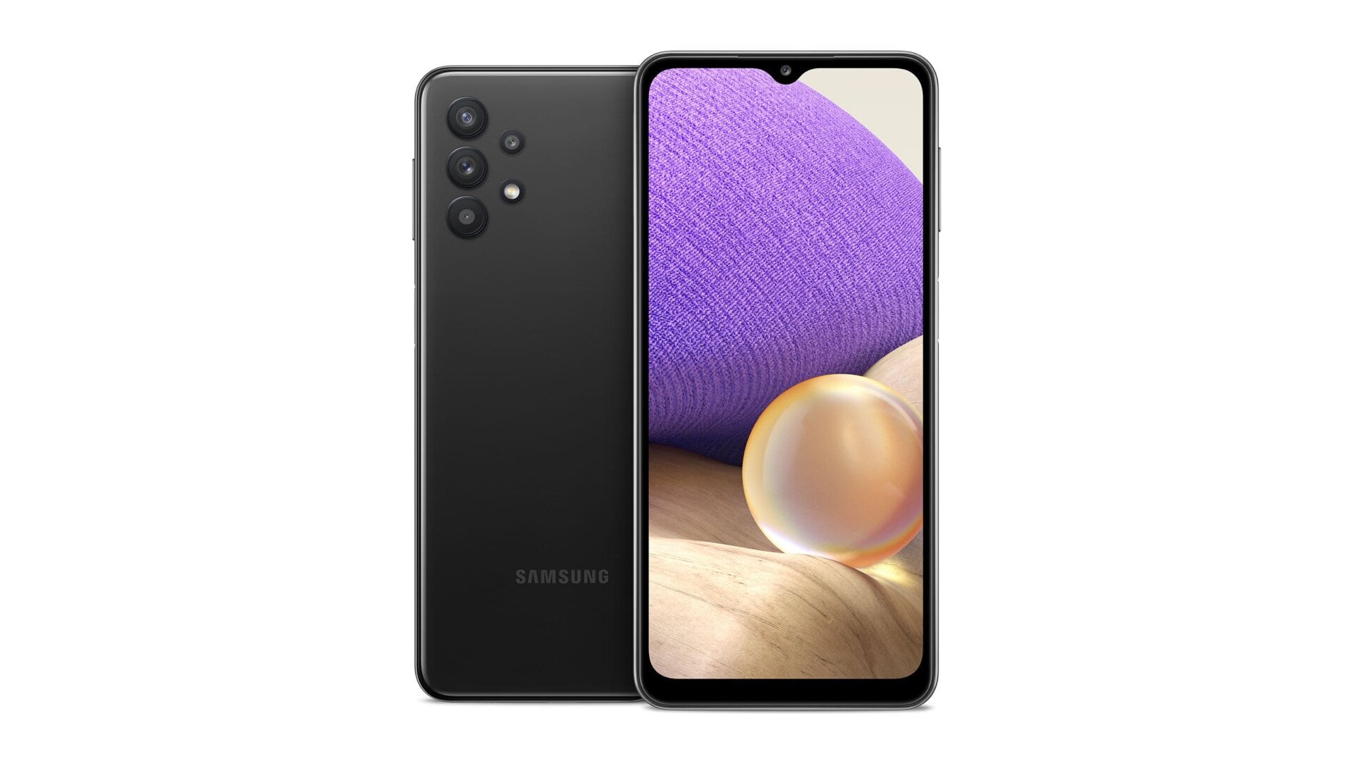 The A32 5G is the only new A-series model in the U.S. to sport quad rear cameras. 