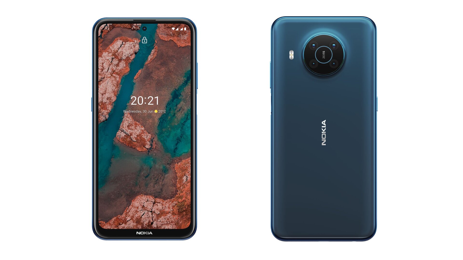 The X20 in Nordic Blue. 