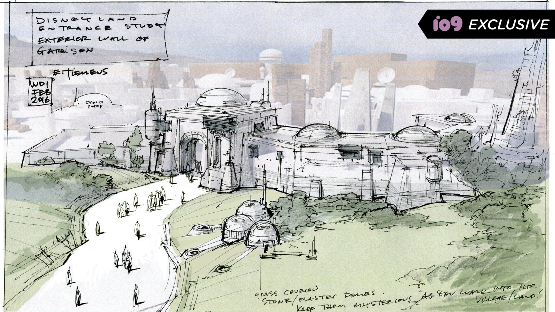 Take a step into the production artistry behind Disney’s Star Wars land.