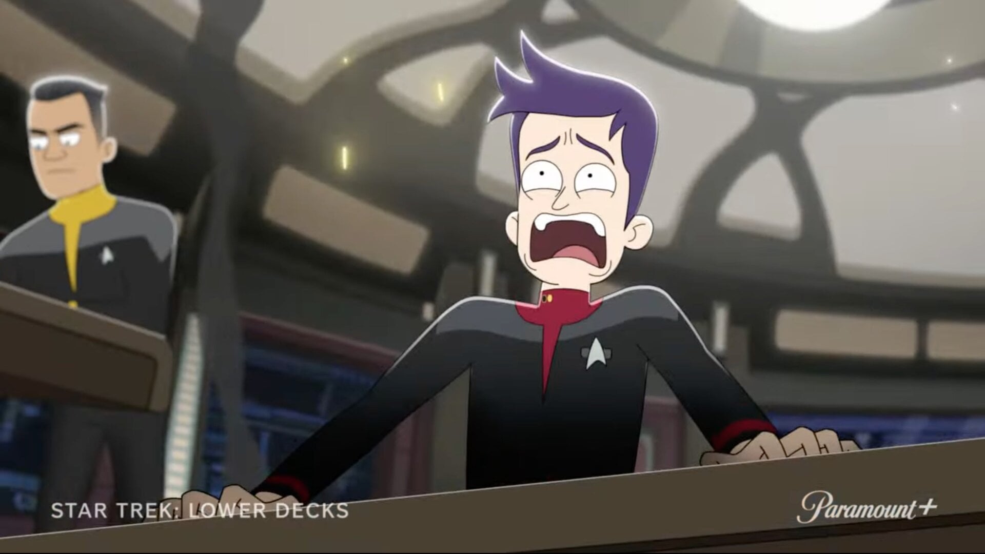 Boimler (Jack Quaid) has his troubles.