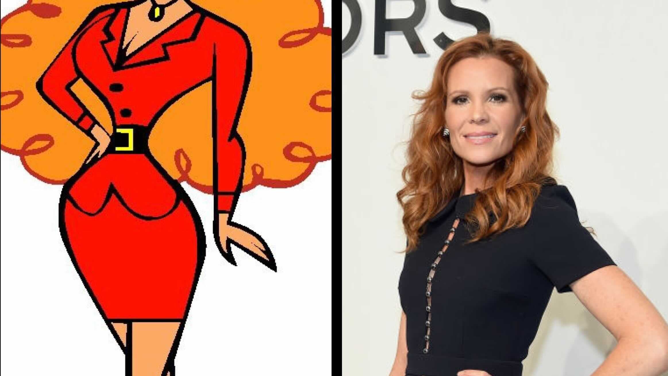 The (often faceless) Sarah Bellum as seen on the Cartoon Network series; Robyn Lively.