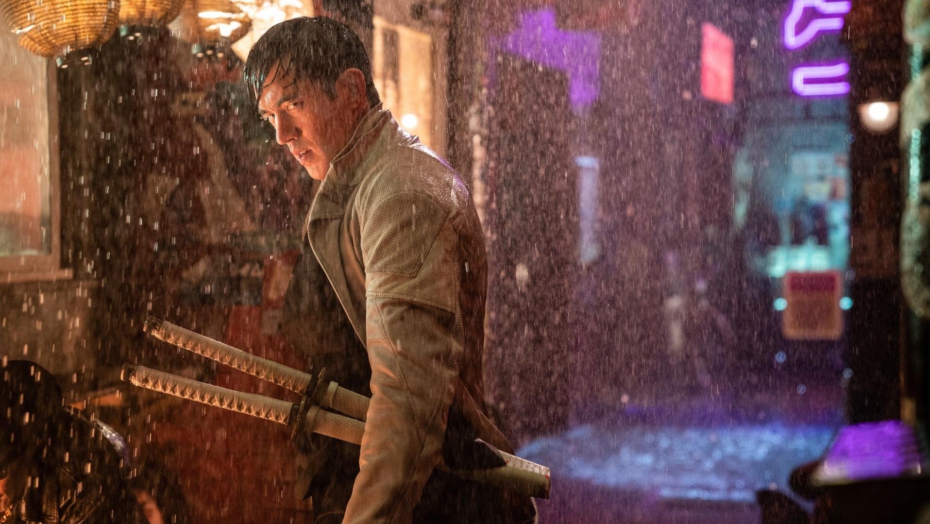 Andrew Koji is Tommy, aka Storm Shadow.