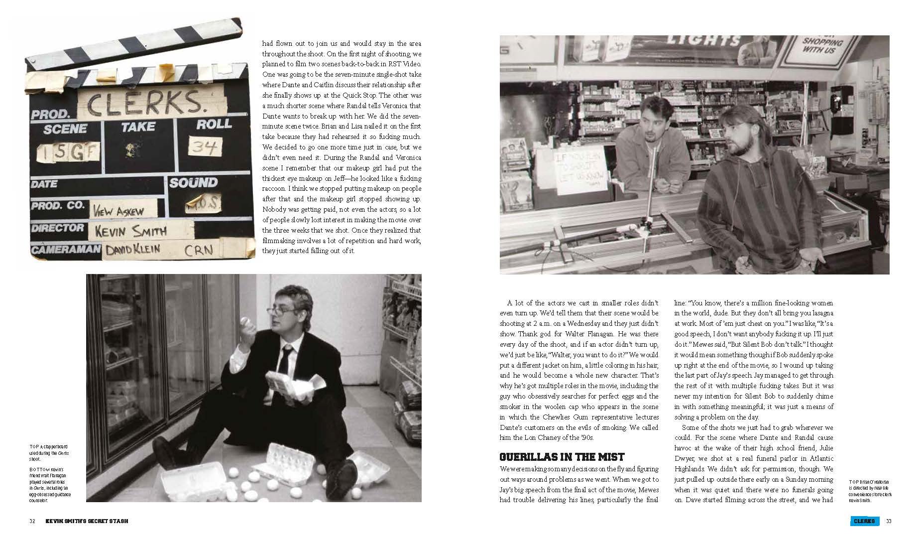 A few pages on Clerks.