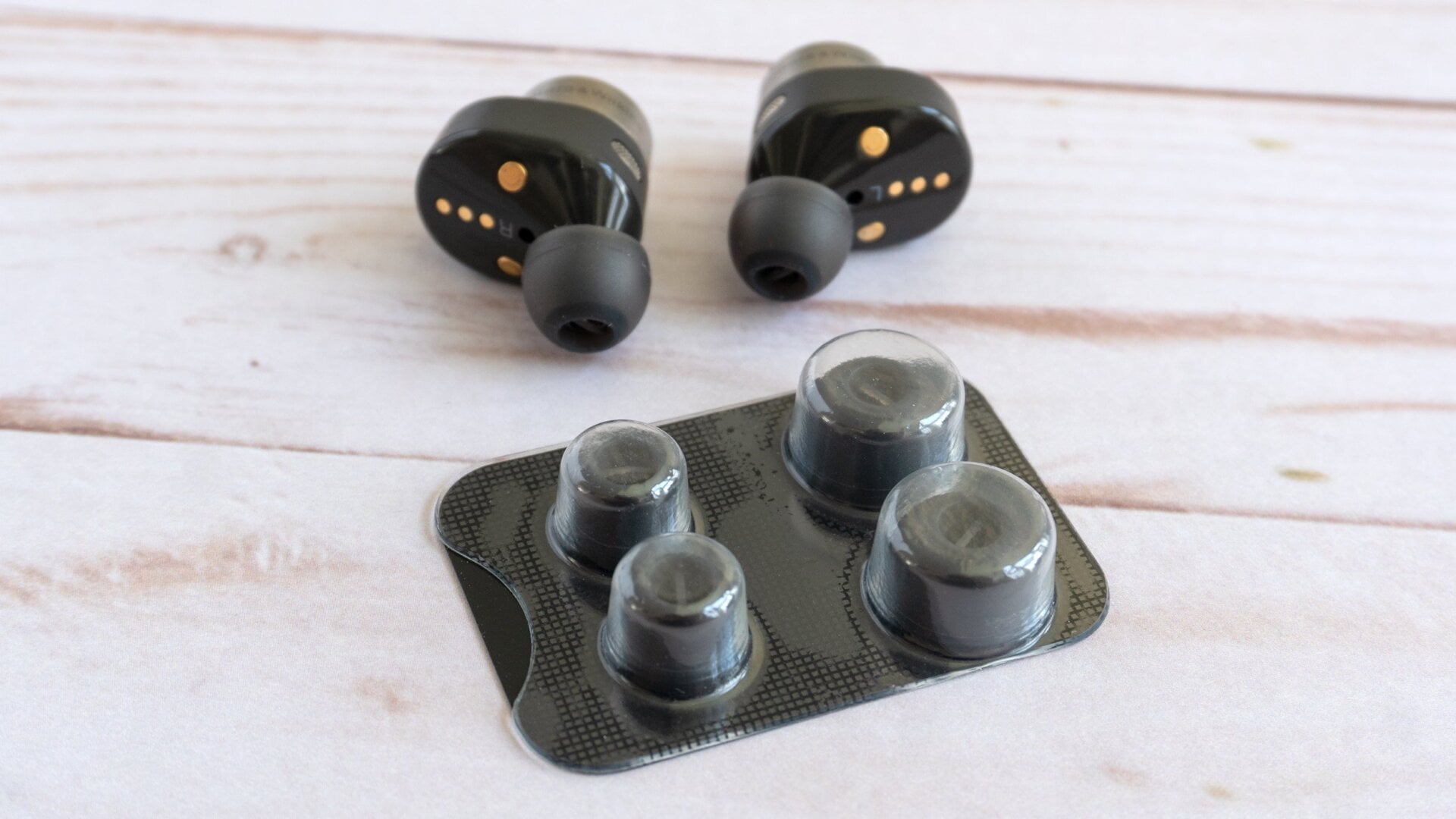 For $400, Bowers & Wilkins really needs to include more than just three sizes of silicone ear tips.