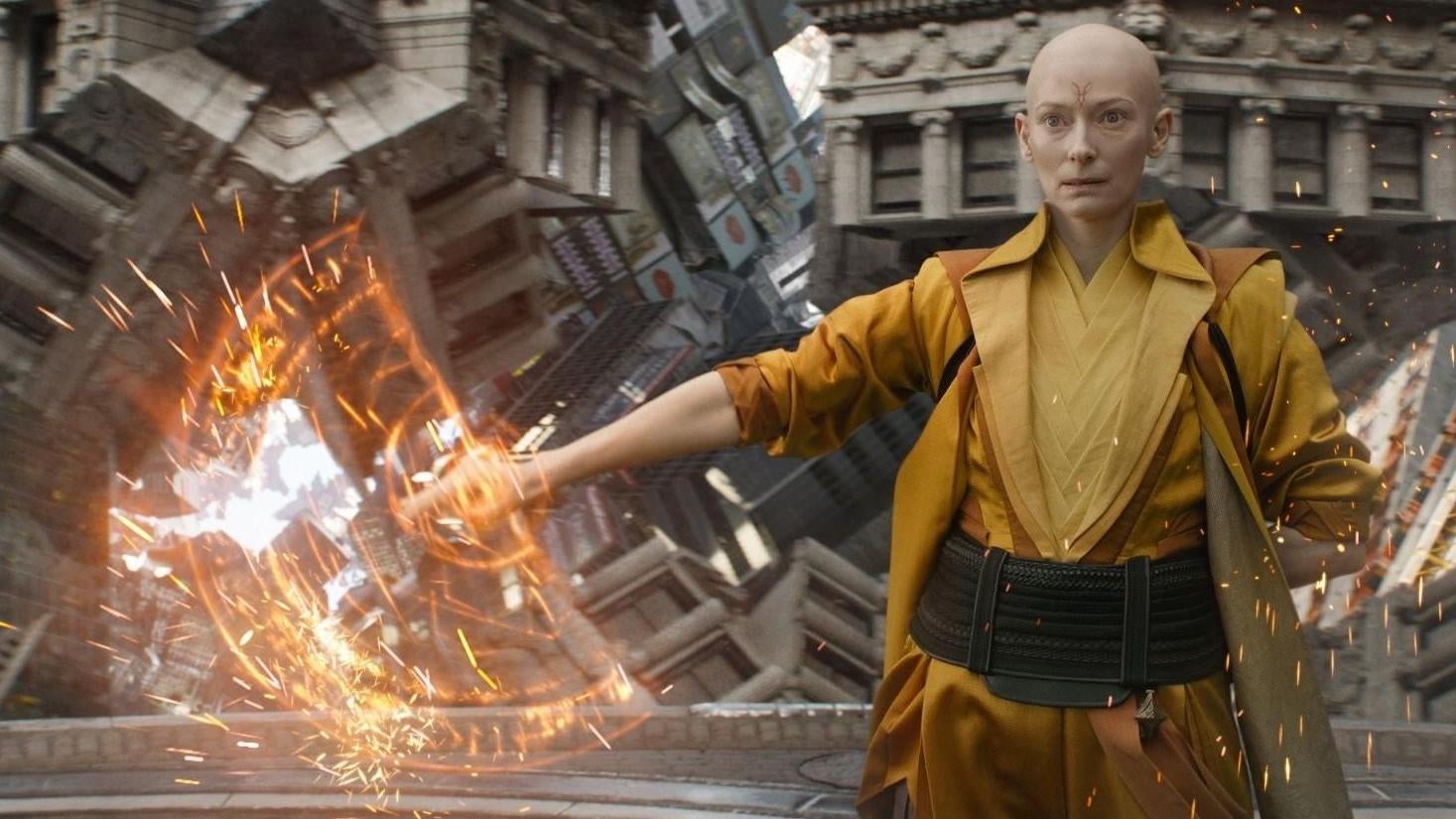 Tilda Swinton as the Ancient One.