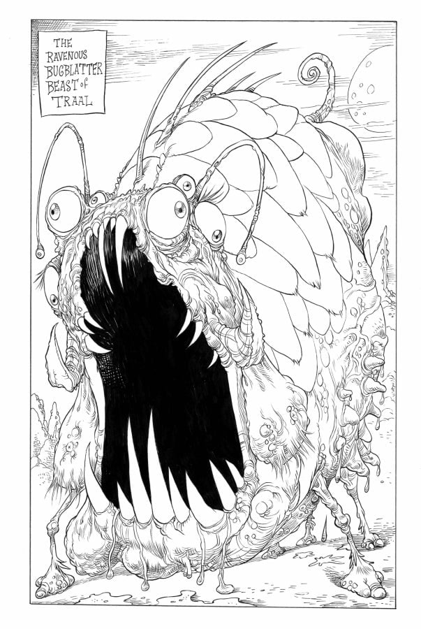 Image: Chris Riddell/Del Rey