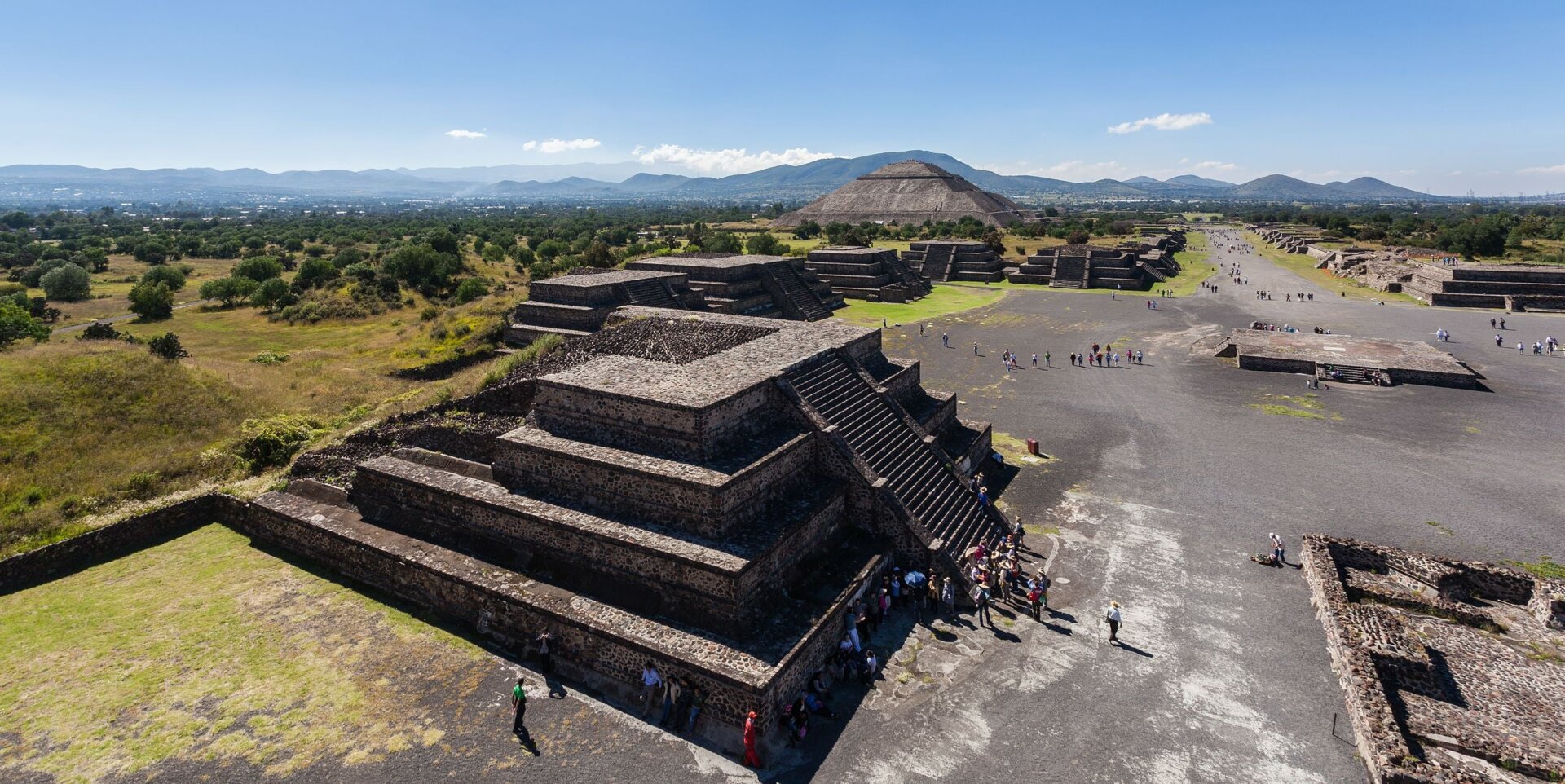 Avenue of the Dead, Teotihuacán, Mexico. 