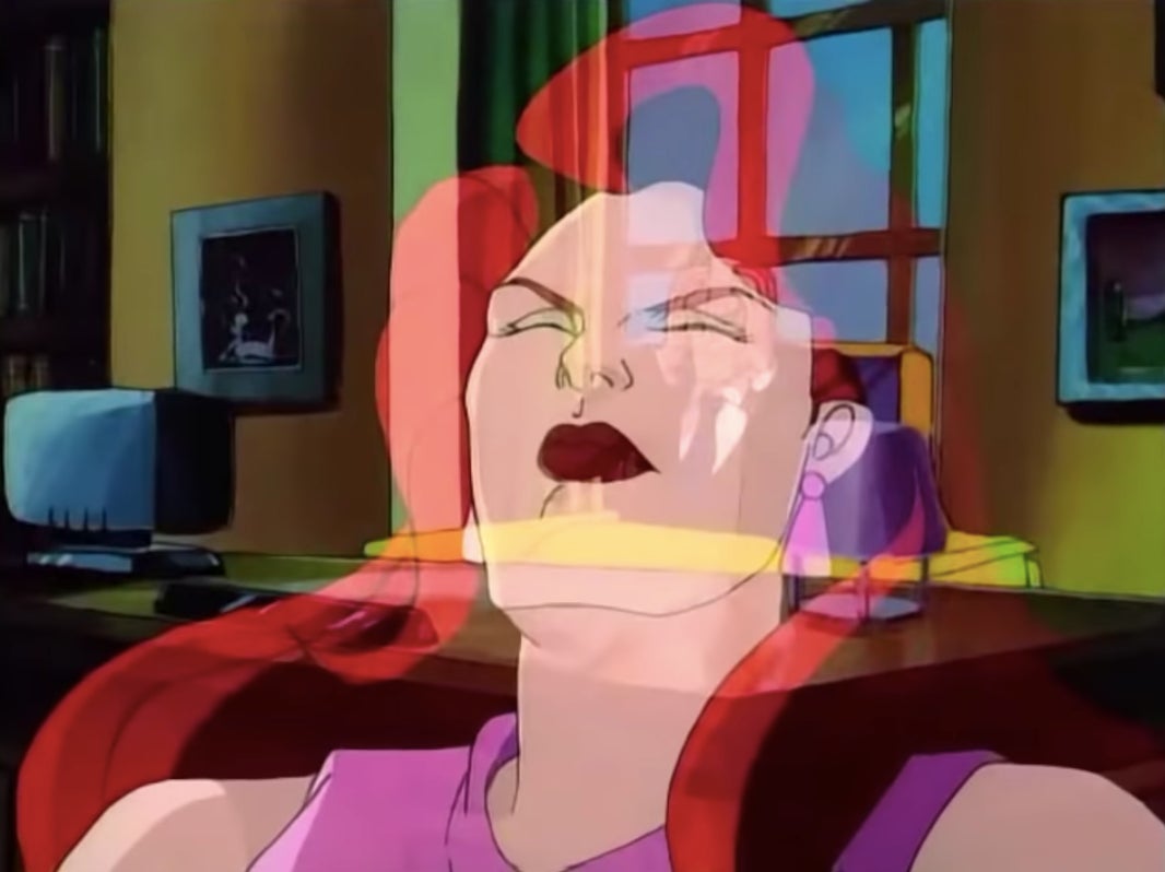 Jean calling out to Professor X.