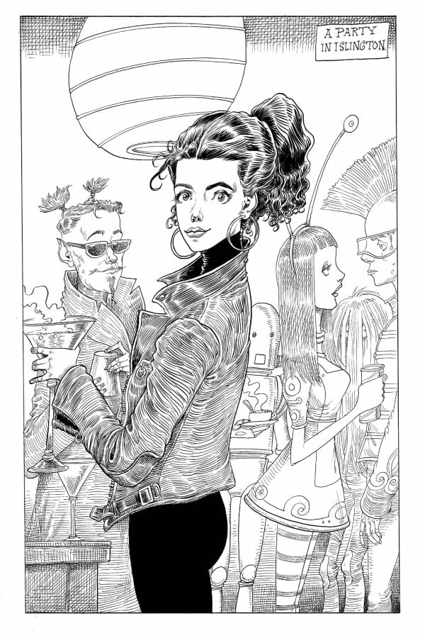 Image: Chris Riddell/Del Rey