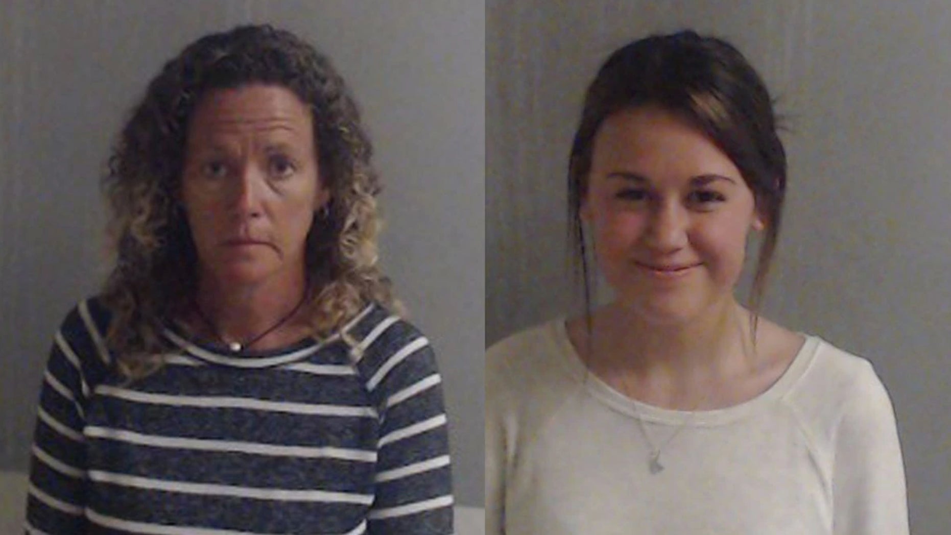 Emily Rose Grover (right) and her mother, Laura Rose Carroll (left).