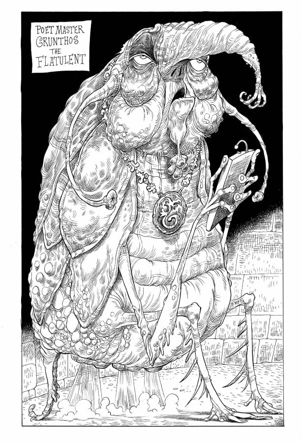 Image: Chris Riddell/Del Rey