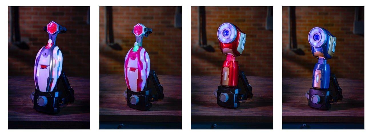 The four different versions.