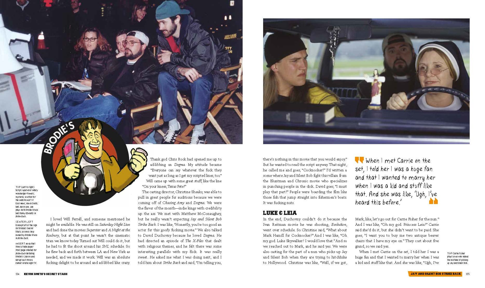 A few pages on Jay and Silent Bob Strike Back.