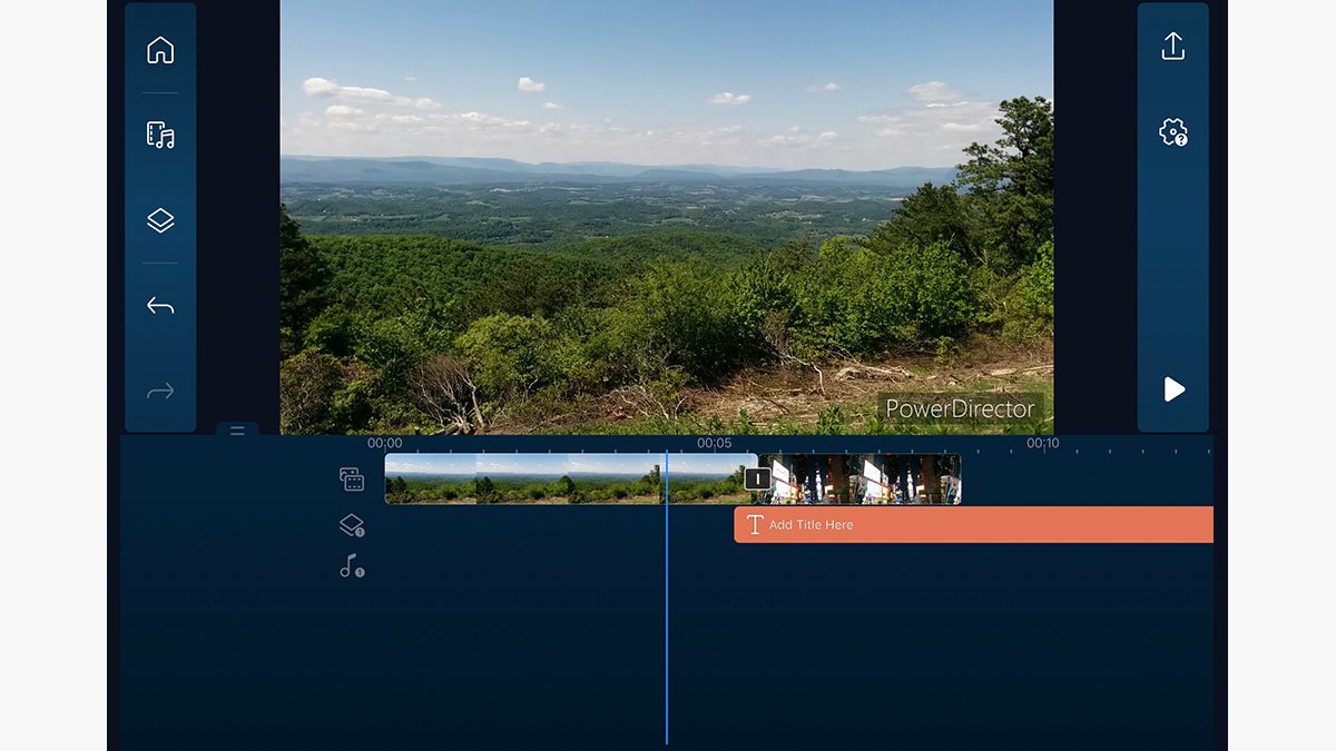 Screenshot: PowerDirector
