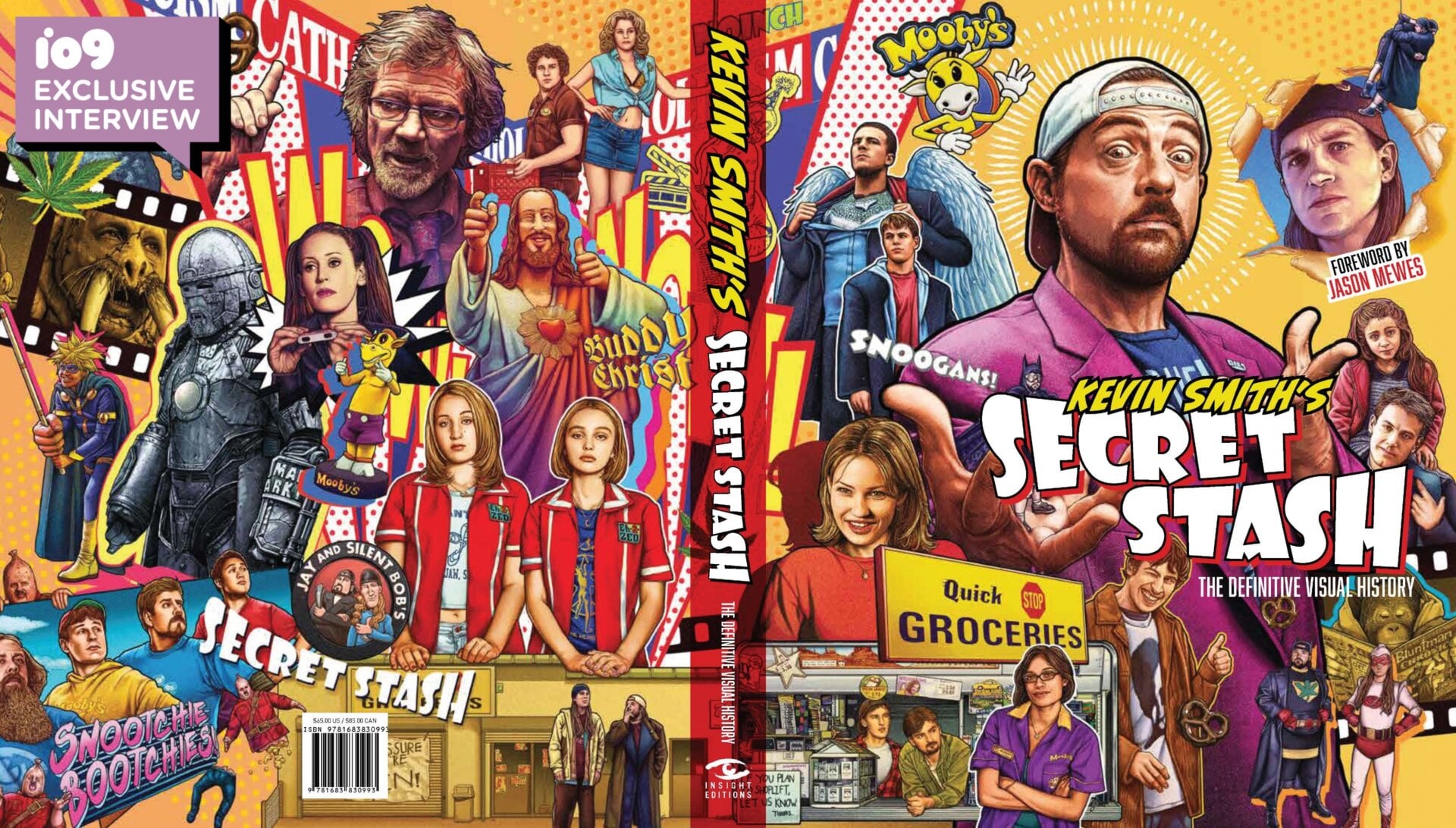 The cover of Kevin Smith's Secret Stash, with art by Ise Ananphada