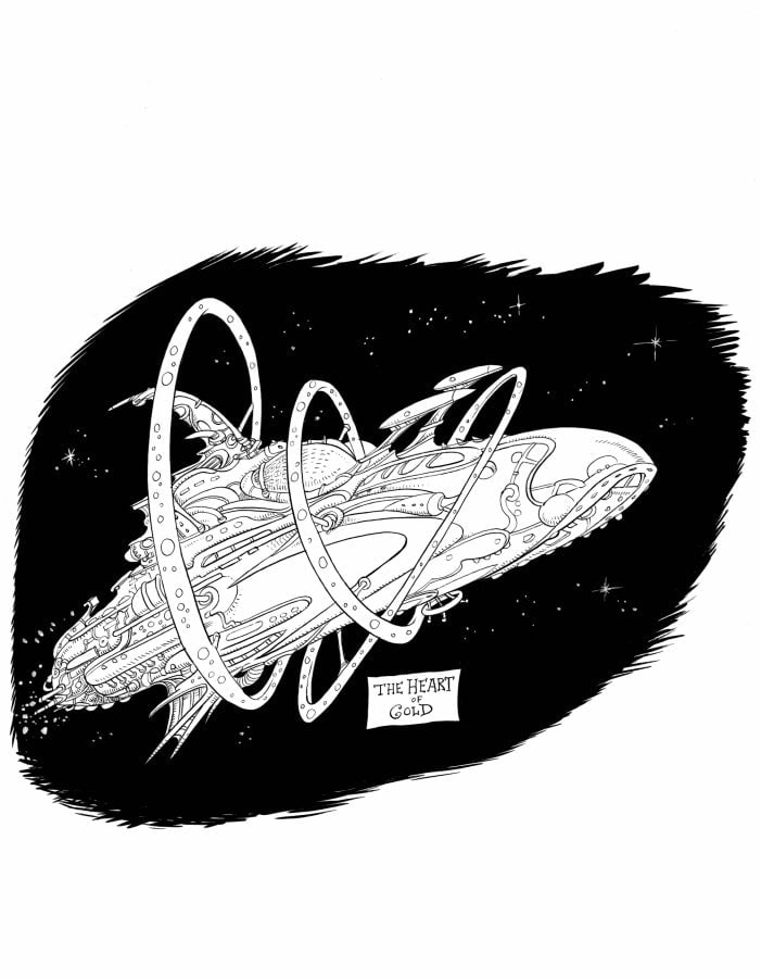 Image: Chris Riddell/Del Rey