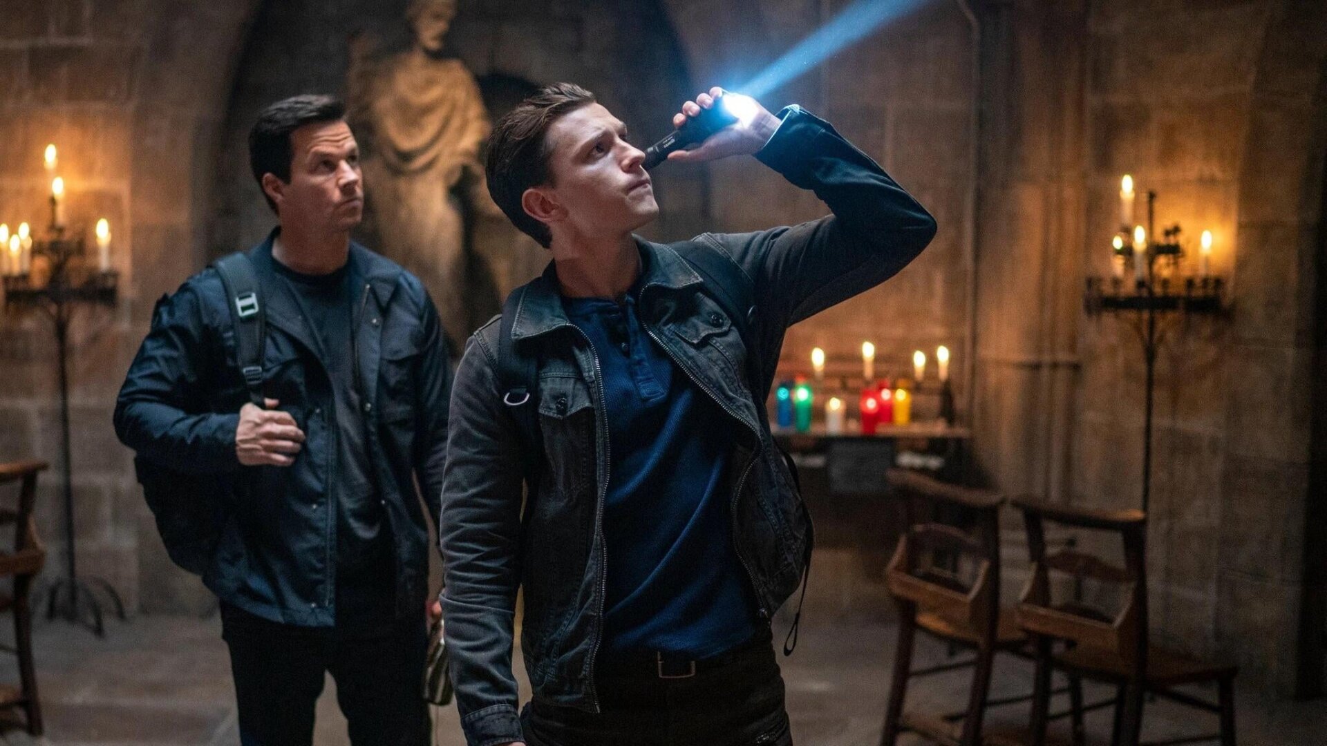 Turn off the flashlight, Tom, you’re embarrassing Mark Wahlberg.